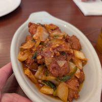 Garlic chick'n at Thuyen Vien in Anaheim