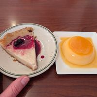 Cheesecake and flan (get the flan!!) at Thuyen Vien in Anaheim