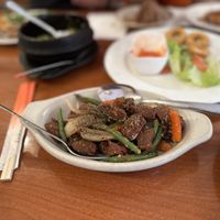 Lamb dish  at Thuyen Vien in Anaheim