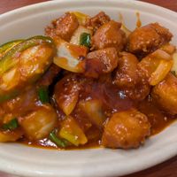 Garlic chicken at Thuyen Vien in Anaheim