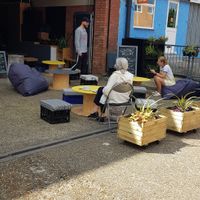 Loading bay cafe at Loading Bay Cafe in Windsor