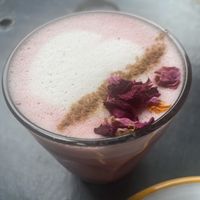 Amazingly Delicious🤤Beetroot Latte   at Loading Bay Cafe in Windsor