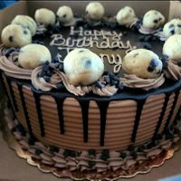 12" Diameter Vegan Chocolate Chip Cookie Dough Cake at Kizbee's Kitchen in Egg Harbor City