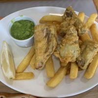 F’sh and chips at The Captain's Table in Woolacombe