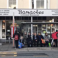 Gluten free, vegan, vegetarian 😍 at Barnacles in Llandudno