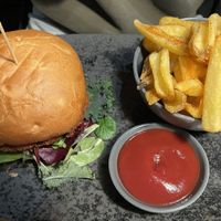 Quince Pumpkin Burger  at Backwood Burger in Bad Sachsa