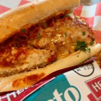 Chick'n parm at Market Street in Camden