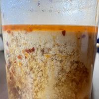 not the most appetizing photo, but the broth is wonderful  at Three Fold in Little Rock