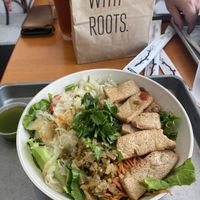 Delicious new salad option   at Three Fold in Little Rock