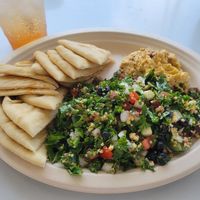 Tabouli plate at Farmer Baker in Pittsburgh