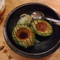 Avocats rôtis. at Hono Izakaya in Quebec
