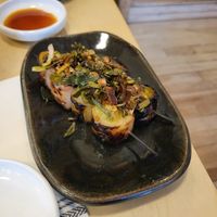 Poireaux at Hono Izakaya in Quebec
