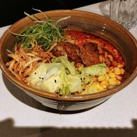 Le tantammen végétalien. Bon, relevé et remplissant! at Hono Izakaya in Quebec