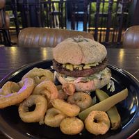 « Beef » burger  at The Locker Room in Queenstown
