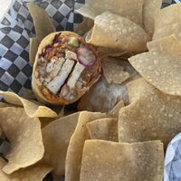 Vegan tofu burrito  at Banditos Cantina in Myrtle Beach