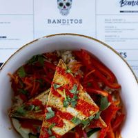 Tofu Bowl at Banditos Cantina in Myrtle Beach