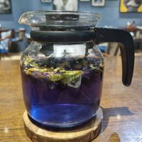 Butterfly Pea tea at Vegan Kitchen by Infinitea in Bangalore
