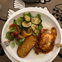 Parmigiana lasagna  at Broccolis in Spaarndam