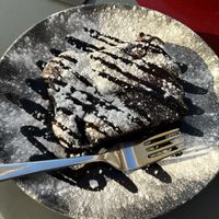 Mini peren, chocolatetaart  at Broccolis in Spaarndam
