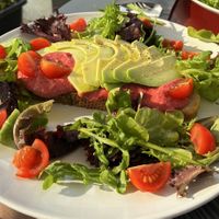 Avocado and rode biet..  at Broccolis in Spaarndam