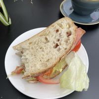 Couldn’t wait to take the photo! VLT at Ground Plant Based Coffee in Swansea