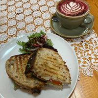 BLT AND COFFEE at Ground Plant Based Coffee in Swansea