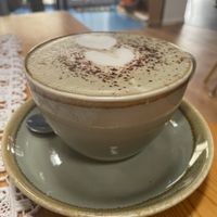 Mushroom Latte   at Ground Plant Based Coffee in Swansea