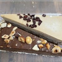 Desserts at Biopapa in Vilnius