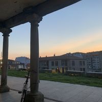View from terrace at La Hormiga in Pontevedra