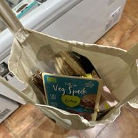 Bought a bag full of vegan stuff😄 at the GREEN Grocery in Malaga
