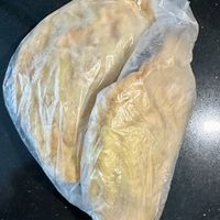 Frozen empanadas   at the GREEN Grocery in Malaga