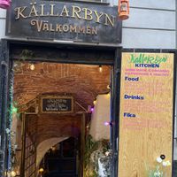 Outside  at Källarbyn in Stockholm