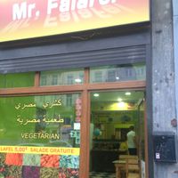 store front at Mr Falafel - Lemonnier in Brussels
