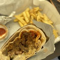 Vegan shawarma  at Bliski Wschód in Warsaw