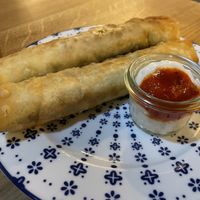 Spinach borek  at Bliski Wschód in Warsaw