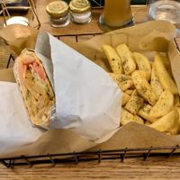 Vegan Shawarma Wrap  at Bliski Wschód in Warsaw