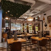 Inside of restaurant at Bliski Wschód in Warsaw