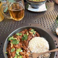 the rice tells you everything you need to know....  at Bliski Wschód in Warsaw