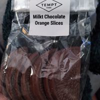 The chocolate orange segments at Tempt in York