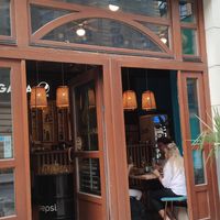 Outside at La Vegana in Warsaw