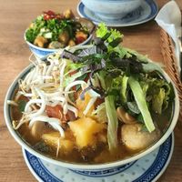 Dish 52 is a unique, flavourful ramen at La Vegana in Warsaw