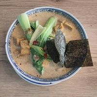 Ramen at La Vegana in Warsaw