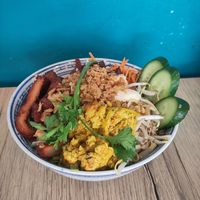 Mien tron at La Vegana in Warsaw