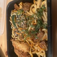 Udon  at La Vegana in Warsaw