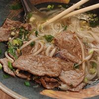 Pho at La Vegana in Warsaw