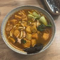 ramen   at La Vegana in Warsaw