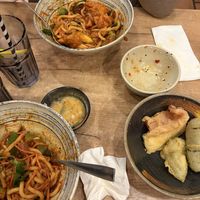 Fried vegetables were okay, didn’t have much taste or flavour   at La Vegana in Warsaw