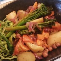 Vegan bowl (totally different from menu description) at The York in Portstewart