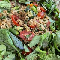 Lots of salad options   at Dan d'Lion Eatery in Hungry Horse