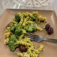 Pesto salad at Dan d'Lion Eatery in Hungry Horse